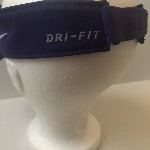 TCU Horned Frogs NIKE Visor Cap Hat Texas Christian University Purple Football! - Picture 8 of 11